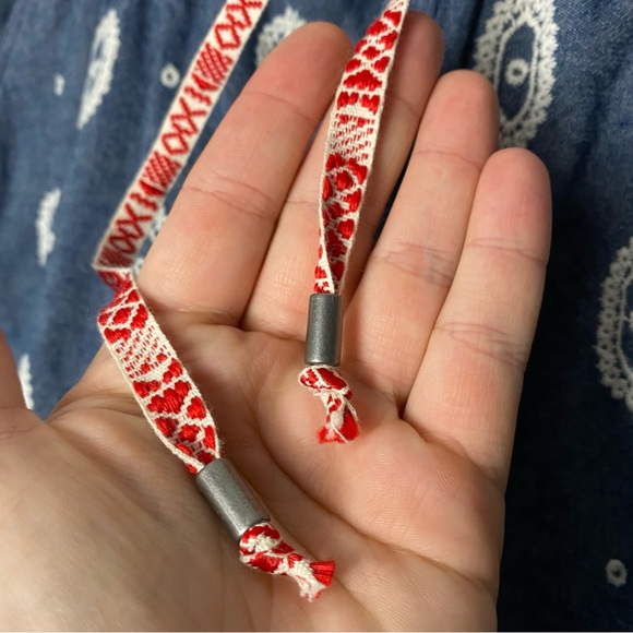 Anthropologie ett:twa Eyelet Chambray Pull On Casual Comfy Shorts size Medium - Picture 9 of 13